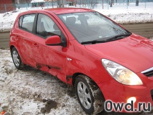 Битый автомобиль Hyundai i20