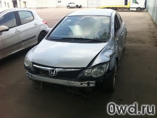 Битый автомобиль Honda Civic