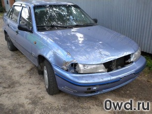 Битый автомобиль Daewoo Nexia