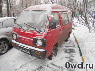 Битый автомобиль Daewoo Damas