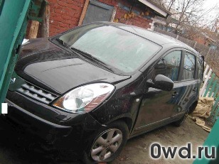 Битый автомобиль Nissan Note