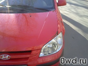 Битый автомобиль Hyundai Getz