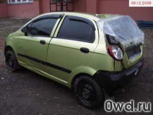 Битый автомобиль Chevrolet Spark