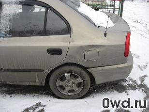 Битый автомобиль Hyundai Accent