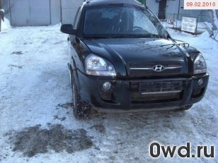 Битый автомобиль Hyundai Tucson