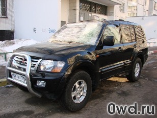 Битый автомобиль Mitsubishi Pajero