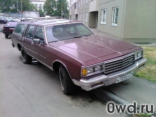 Битый автомобиль Chevrolet Caprice