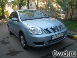 Битый автомобиль Toyota Corolla