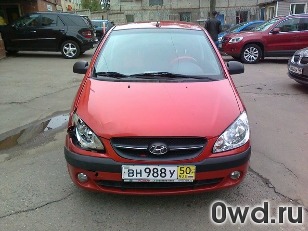 Битый автомобиль Hyundai Getz