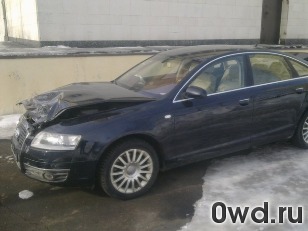 Битый автомобиль Audi A6