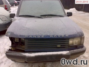 Битый автомобиль Land Rover Range Rover