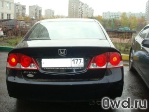 Битый автомобиль Honda Civic