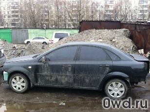 Битый автомобиль Chevrolet Lacetti