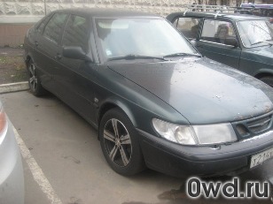 Битый автомобиль Saab 900 II