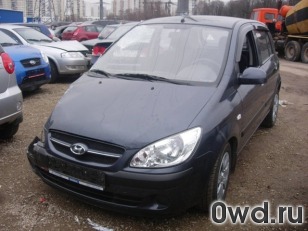 Битый автомобиль Hyundai Getz