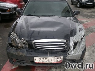 Битый автомобиль Hyundai Sonata