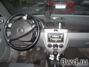 Битый автомобиль Chevrolet Lacetti