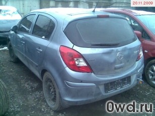 Битый автомобиль Opel Corsa