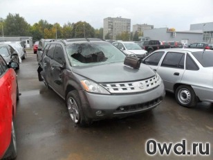 Битый автомобиль Nissan Murano