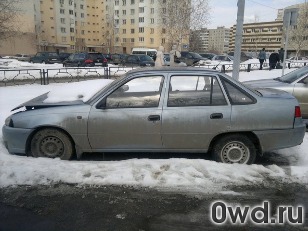 Битый автомобиль Daewoo Nexia