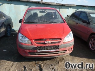 Битый автомобиль Hyundai Getz