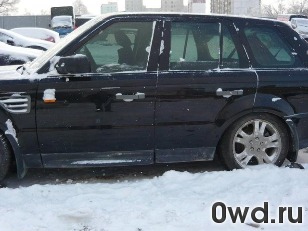 Битый автомобиль Land Rover Range Rover Sport