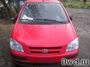 Битый автомобиль Hyundai Getz