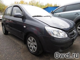 Битый автомобиль Hyundai Getz