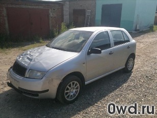 Битый автомобиль Skoda Fabia