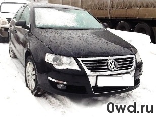 Битый автомобиль Volkswagen Passat