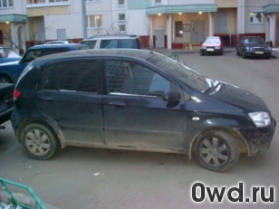 Битый автомобиль Hyundai Getz