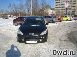 Битый автомобиль Peugeot 307