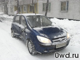 Битый автомобиль Hyundai Getz