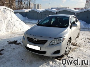 Битый автомобиль Toyota Corolla