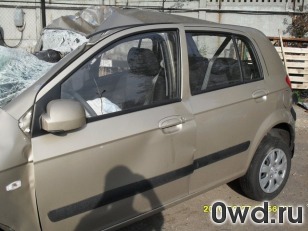 Битый автомобиль Hyundai Getz