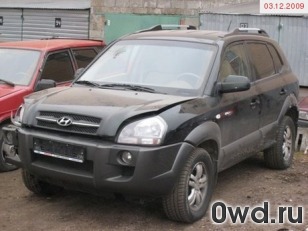 Битый автомобиль Hyundai Tucson