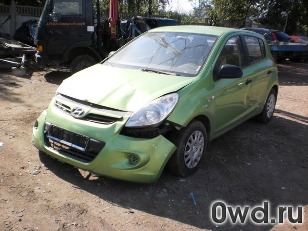 Битый автомобиль Hyundai i20