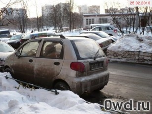 Битый автомобиль Daewoo Matiz