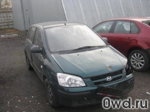 Битый автомобиль Hyundai Getz