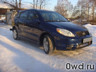 Битый автомобиль Toyota Matrix