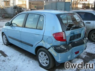 Битый автомобиль Hyundai Getz