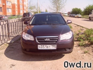 Битый автомобиль Hyundai Elantra