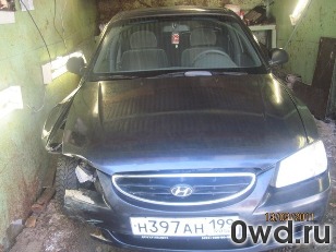 Битый автомобиль Hyundai Accent