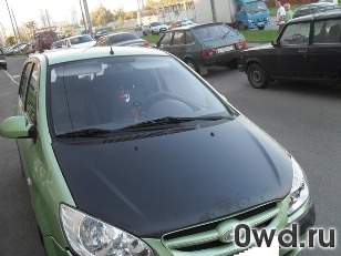 Битый автомобиль Hyundai Getz