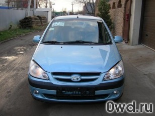 Битый автомобиль Hyundai Getz