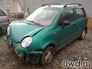 Битый автомобиль Daewoo Matiz