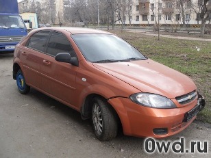 Битый автомобиль Chevrolet Lacetti