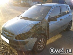 Битый автомобиль Hyundai Getz