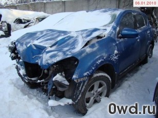 Битый автомобиль Nissan Qashqai