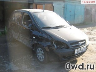 Битый автомобиль Hyundai Getz